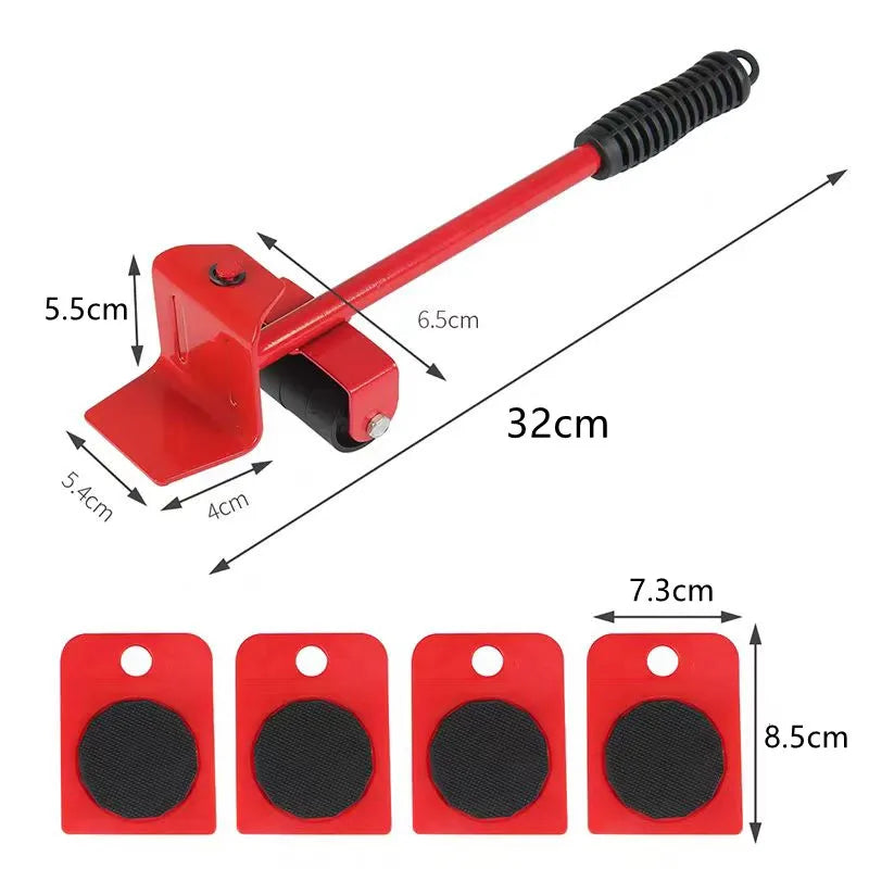 Heavy-Duty Furniture Mover with Lifter & Wheels – Easy Transport Tool